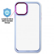 Capa iPhone 11 Pro Max - Clear Case Lilás
